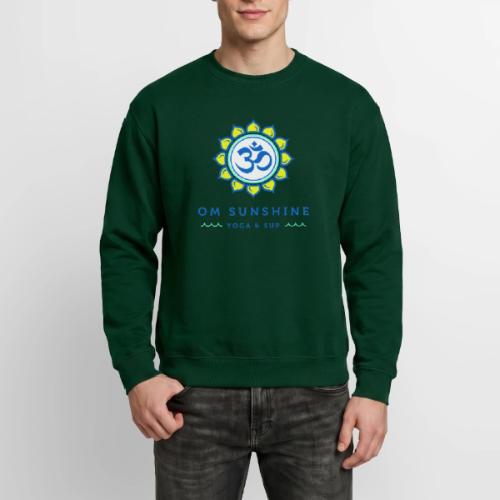 Om Sunshine Yoga transparent back original file - Unisex Crewneck Sweatshirt