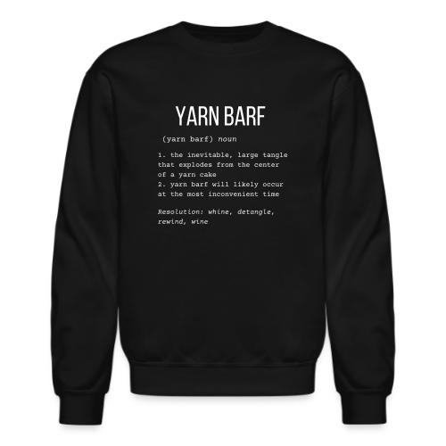 Yarn Barf (Wine)| Definition Collection - Unisex Crewneck Sweatshirt