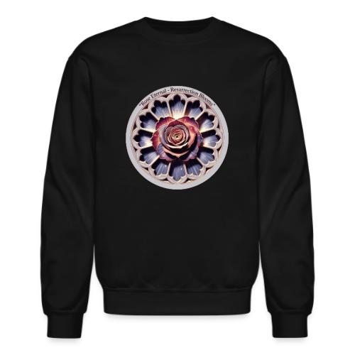Easter Rose Resurrection T Shirt, Spring Gift - Unisex Crewneck Sweatshirt