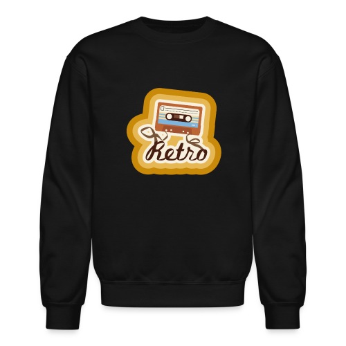 Retro-Cassette - Unisex Crewneck Sweatshirt