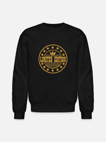 LIMITED EDITION103.png - Unisex Crewneck Sweatshirt - black