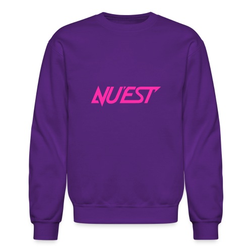 NU'EST Logo in Pink Women's Hoodie - Unisex Crewneck Sweatshirt