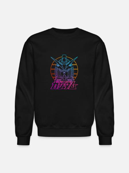 gundam rx 78 - Unisex Crewneck Sweatshirt - black