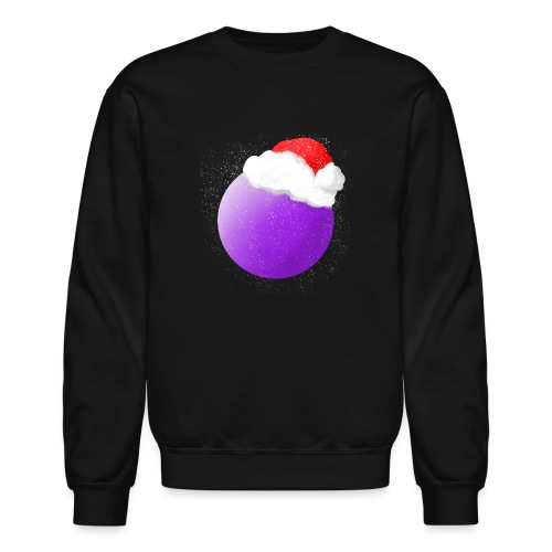 The AELFM Christmas bulb (purple) - Unisex Crewneck Sweatshirt