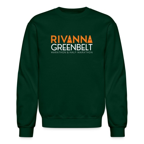 RIVANNA GREENBELT (white text) - Unisex Crewneck Sweatshirt