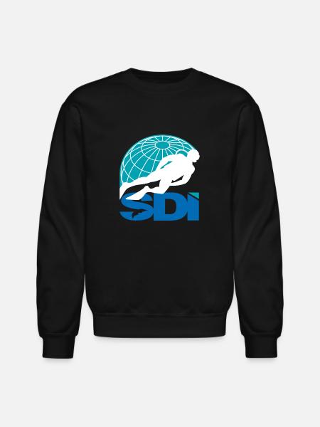 Scuba Diving - Unisex Crewneck Sweatshirt - black