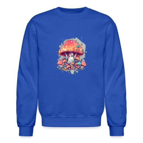 Mushroom Fun Room - Unisex Crewneck Sweatshirt