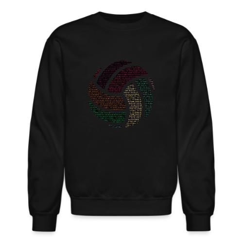 Colorful Volleyball - Unisex Crewneck Sweatshirt