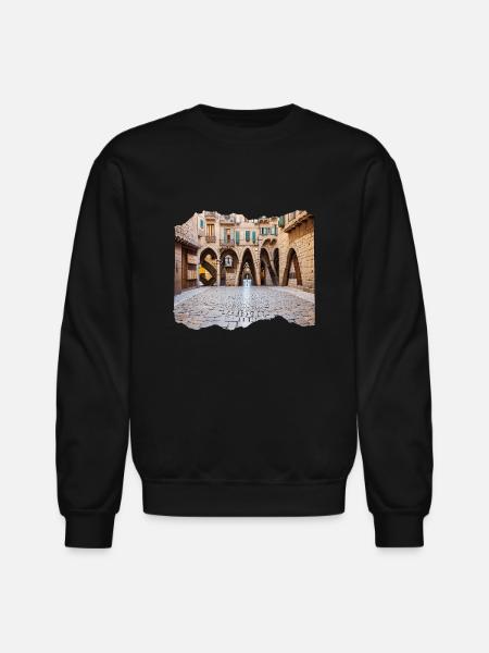 ESPAÑA 24 16 - Unisex Crewneck Sweatshirt - black