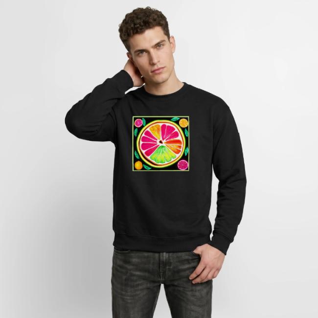 Neon Citrus Fruit Fiesta