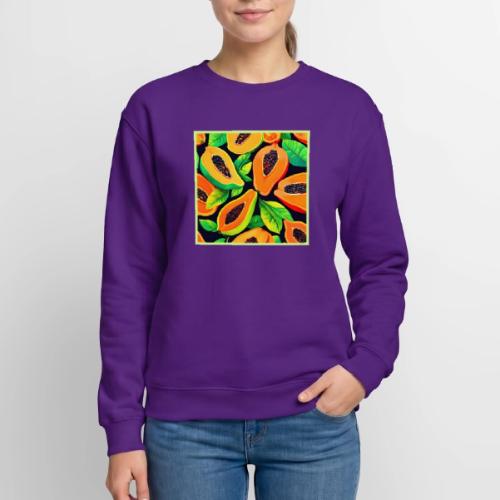 Tropical Papaya Paradise - Unisex Crewneck Sweatshirt