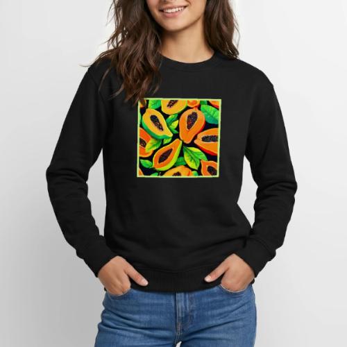 Tropical Papaya Paradise - Unisex Crewneck Sweatshirt