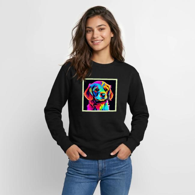 Rainbow Dog Portrait Art