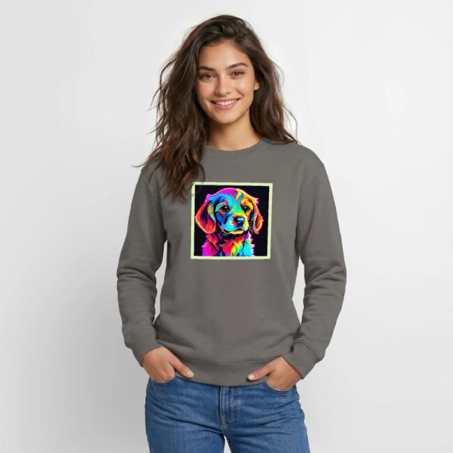Rainbow Dog Portrait Art