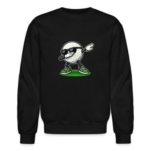 Golf Ball Dab Graphic Tee | Fun & Trendy Design - Unisex Crewneck Sweatshirt