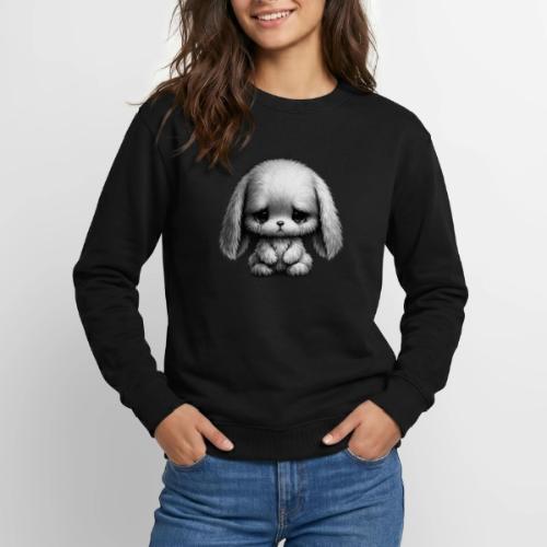 Sad Puppy Meme with Puppy Standing - Unisex Crewneck Sweatshirt