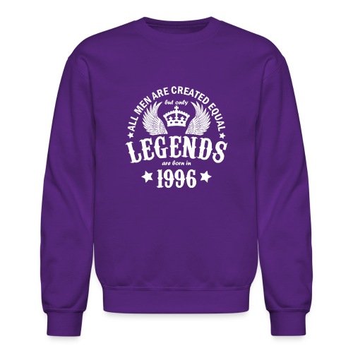 Legends are Born in 1996 - Unisex Crewneck Sweatshirt