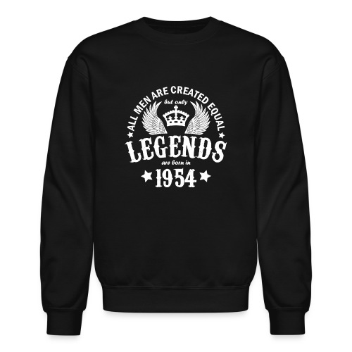 Legends are Born in 1954 - Unisex Crewneck Sweatshirt