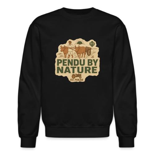 Pendu By Nature, Est. Punjab, rustic - Unisex Crewneck Sweatshirt