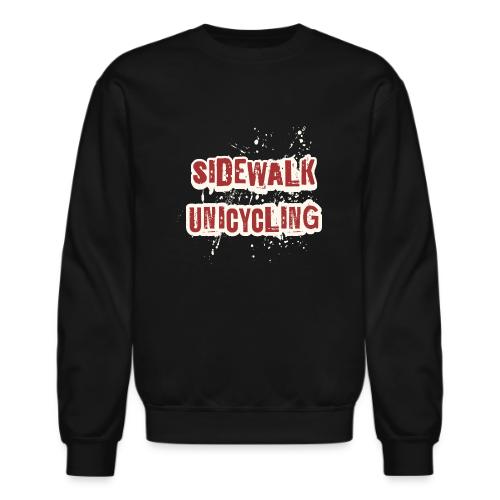SIDEWALK UNICYCLING - Unisex Crewneck Sweatshirt