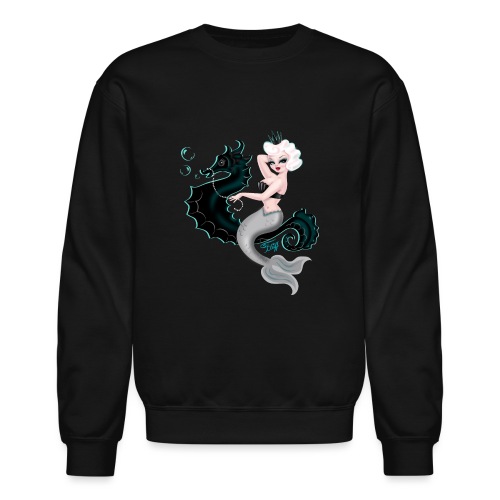 Perlette Vintage Inspired Mermaid - Unisex Crewneck Sweatshirt