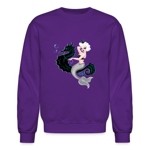 Perlette Vintage Inspired Mermaid - Unisex Crewneck Sweatshirt