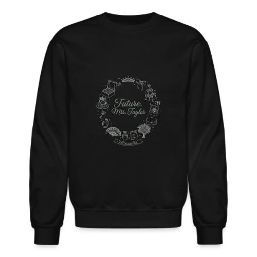 Future Mrs Minimalist Bridal Line Art - Unisex Crewneck Sweatshirt