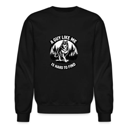 Funny Wolf Shirt – Hard to Find Retro Tee - Unisex Crewneck Sweatshirt