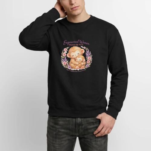 Empowered Women Empower The World Art - Unisex Crewneck Sweatshirt