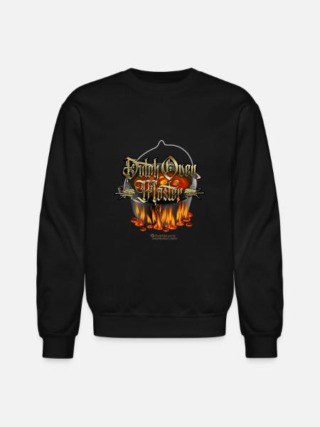 Dutch Oven Master - Unisex Crewneck Sweatshirt - black