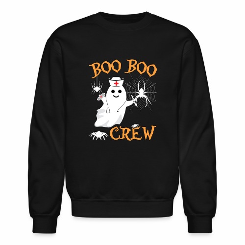 Spooky Boo Boo Crew Spider Web Emergency Medical. - Unisex Crewneck Sweatshirt