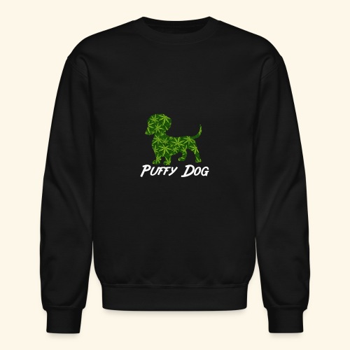 PUFFY DOG - PRESENT FOR SMOKING DOGLOVER - Unisex Crewneck Sweatshirt