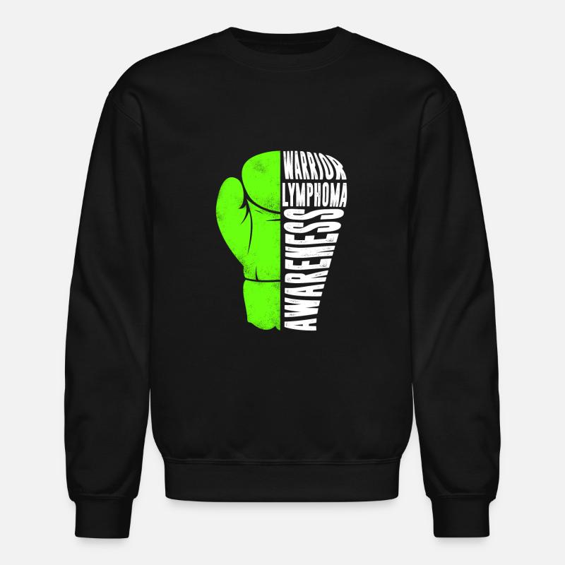 Sweat-shirt "Hodgkins Lymphoma Warrior" - Division Lymphome Hodgkin - Ruban Violet - Hommage Aux Patients Et Aux Vétérans - 5