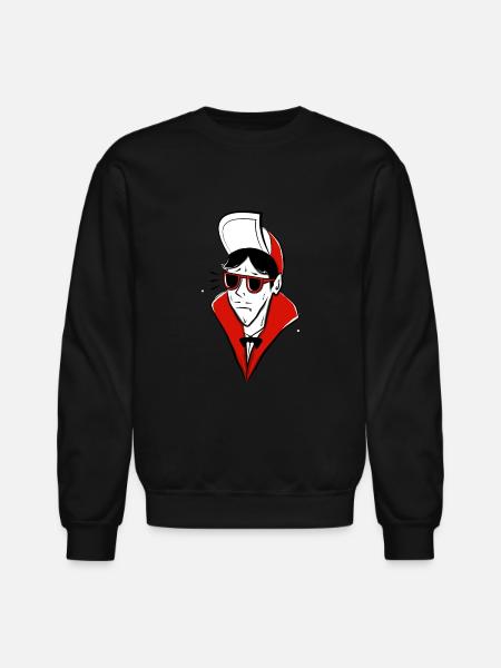 Count Drac - Unisex Crewneck Sweatshirt - black