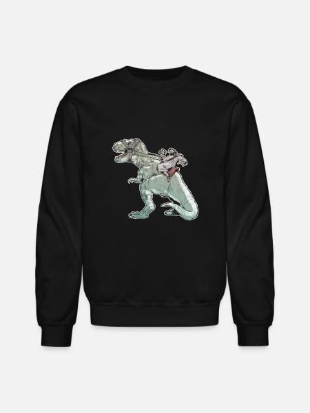 j3ss riding - Unisex Crewneck Sweatshirt - black