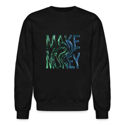 Make Money Neon 3D - Unisex Crewneck Sweatshirt