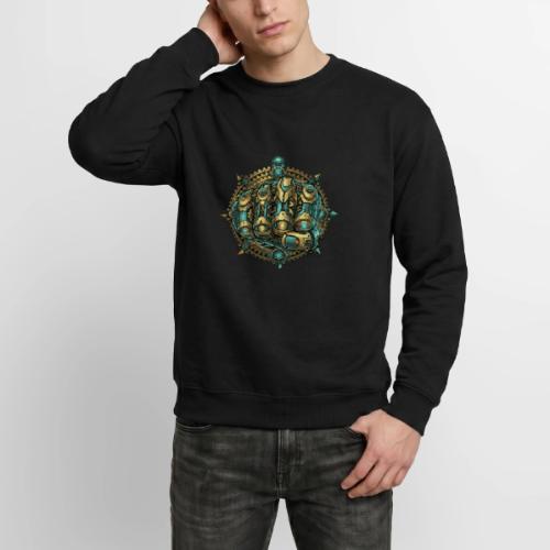 Cyberpunk Power Robot Hand - Unisex Crewneck Sweatshirt