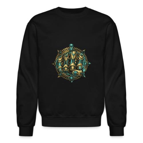 Cyberpunk Power Robot Hand - Unisex Crewneck Sweatshirt