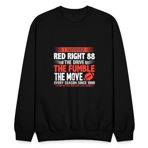 I Survived Red Right 88 Funny Cleveland Football - Unisex Crewneck Sweatshirt