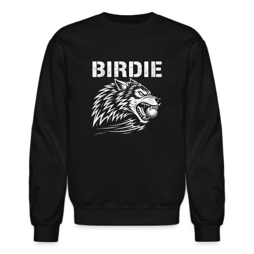 BIRDIE - Wolf Golf Gift Tee for Men - Unisex Crewneck Sweatshirt