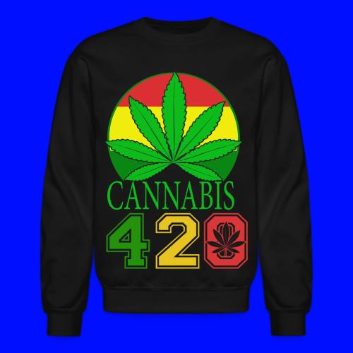 Teasing 420 Smokers Dream Weed Marijuana Design - Unisex Crewneck Sweatshirt
