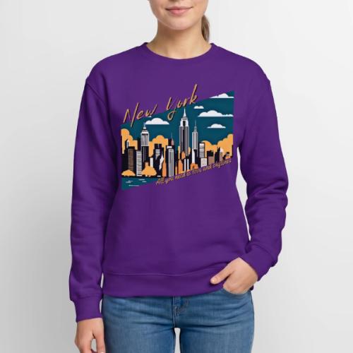 New York All you need is love and skylines - Unisex Crewneck Sweatshirt