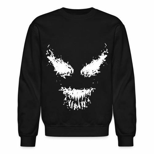 Creepy Monster Nightmare Halloween Face - Unisex Crewneck Sweatshirt