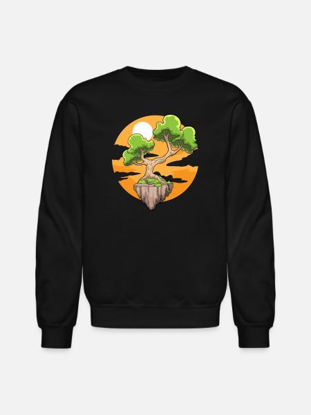 Bonsai - Unisex Crewneck Sweatshirt - black