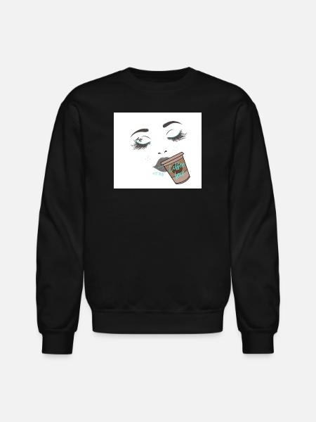 page 3 - Unisex Crewneck Sweatshirt - black