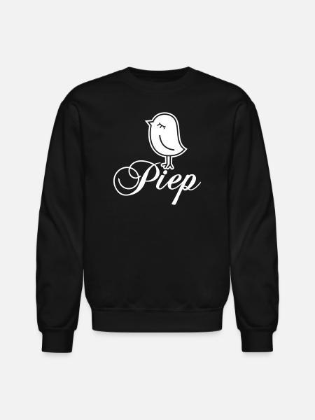 Sparrow “Piep” - Unisex Crewneck Sweatshirt - black