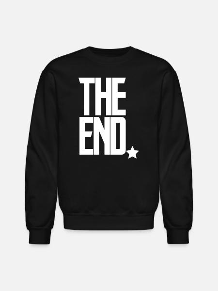 The End Game Screen - Unisex Crewneck Sweatshirt - black