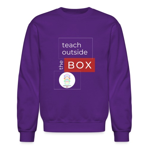 Teach Outside the Box homeschool 3000 3000 px - Unisex Crewneck Sweatshirt