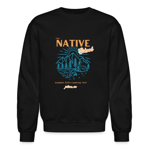The Native School Camp Shirt - Unisex Crewneck Sweatshirt