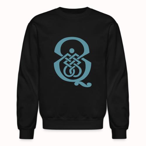 qcpb blue logo - Unisex Crewneck Sweatshirt